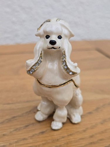Crystal poodle enamel - crystal,