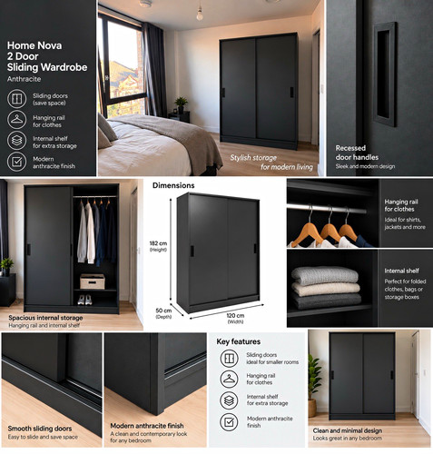 Home nova door sliding - 2,