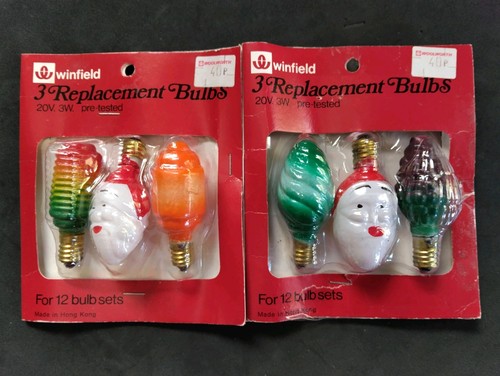 Vintage christmas light - christmas, bulbs
