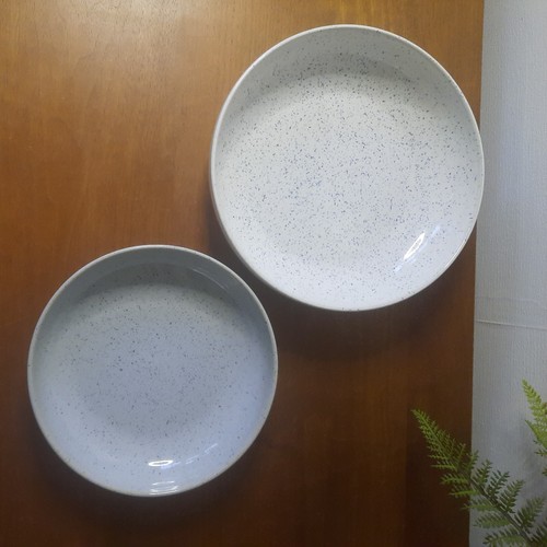 Denby blue speckled - x,