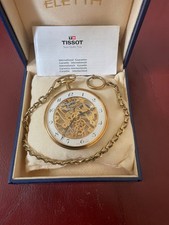 Vintage Tissot Skeleton Pocket