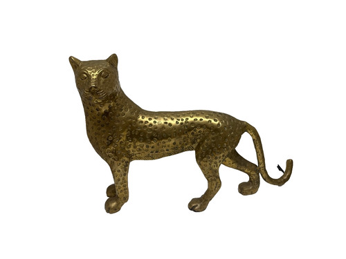 Large vintage brass - vintage, leopard