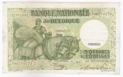 Belgium francs 1944 - francs,,