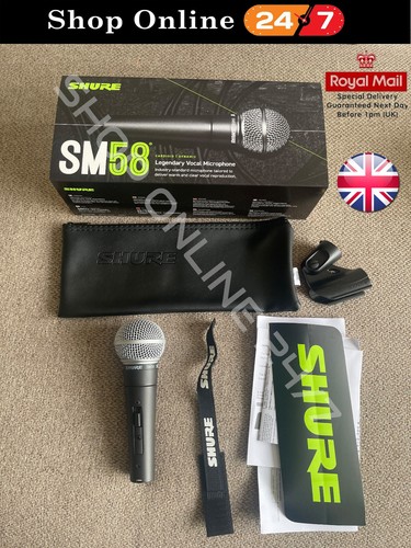 Shure sm58s with off switch - shure, on/off