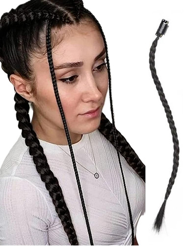 Clip hair extension braids - hair,