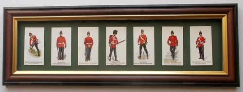 Cigarette cards military - cards,