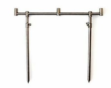 Single 3 Rod stainless steel 40cm goal post Buzz Bar & 2 bank sticks 20-35 cm...