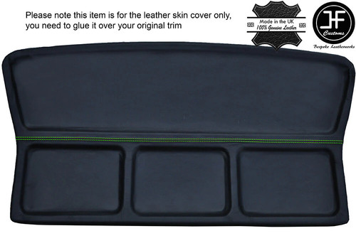 Green stitching rear parcel - green,