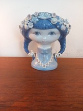 Lladro Girl’s Head Vase
