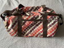 Vintage Roxy Canvas Tote Bag Small Holdall Multicoloured Smell Of Paradise Y2K