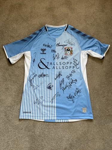 Coventry city signed football - coventry,