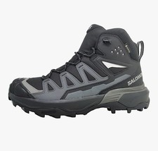 SALOMON Men's X Ultra 360 Mid GTX B Trail Running Shoe Black Magnet Pewter