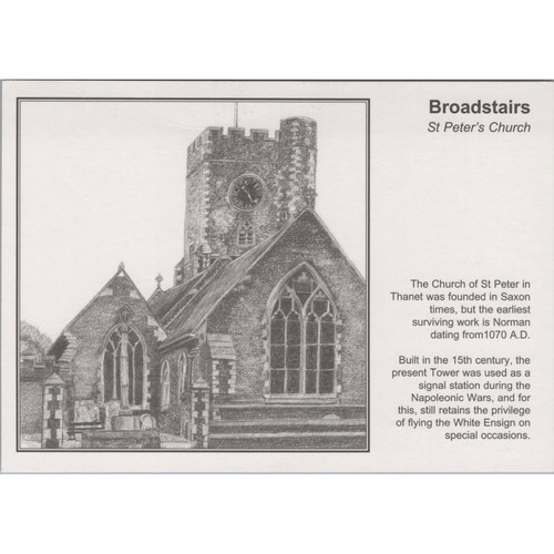 Postcard broadstairs - postcard, st