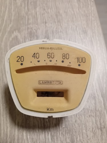 Lambretta vintage speedometer - lambretta,
