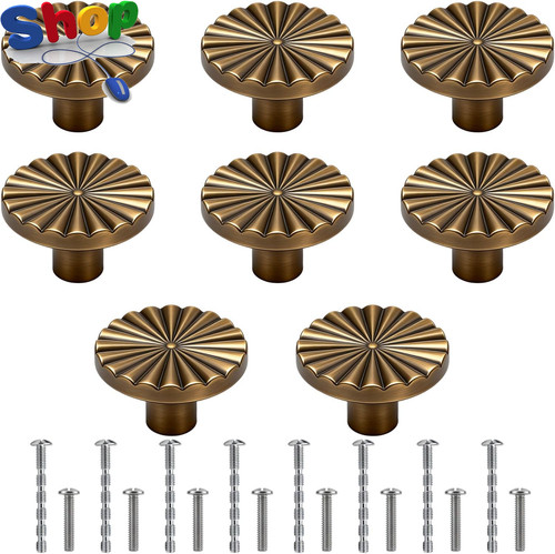 8pcs antique brass - 8pcs,