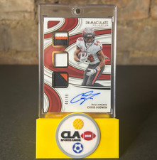Chris Godwin 2024 Immaculate Patch Auto Autograph Tampa Bay Buccaneers 44/99