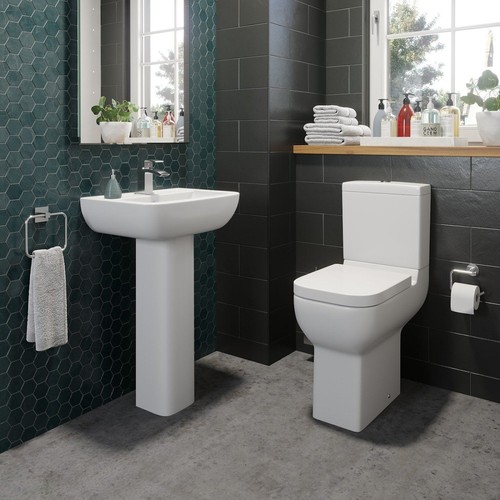 Bathroom cloakroom suite - bathroom,