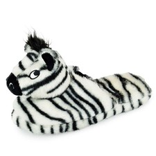 Ladies Plush 3D Zebra Novelty