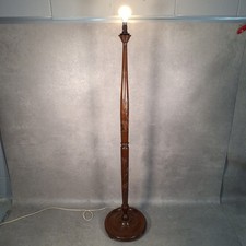 Vintage Carved Wooden Standard