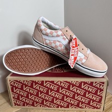 Vans Checkerboard Pink White