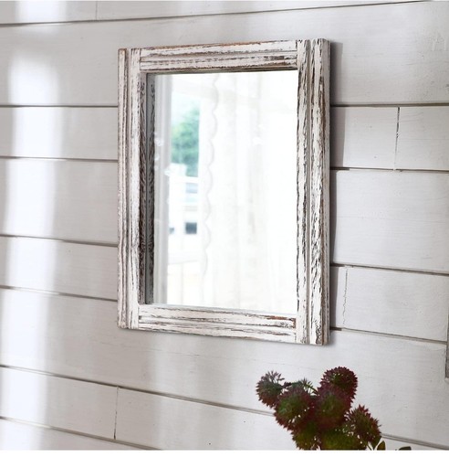 Aazzkang wall mirror with - , wood