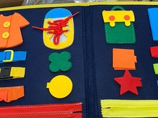 Busy Board Toddler Sensory
