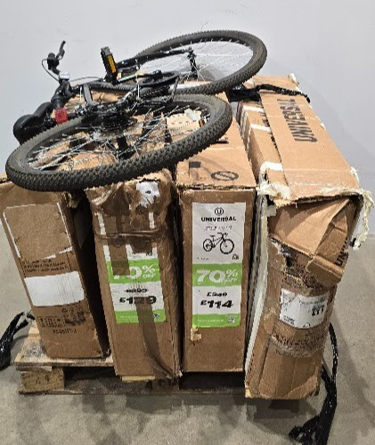Pallet faulty bicycles - faulty,