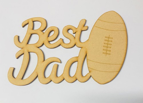 Best dad with - best, ball