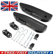 Universal Truck Seat Armrest Pair Kit Adjustable Arm Rest for Car RV Boat Van