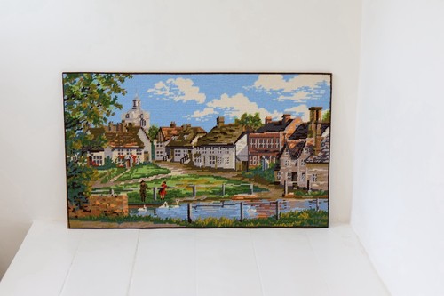 Vintage tapestry completed - vintage,