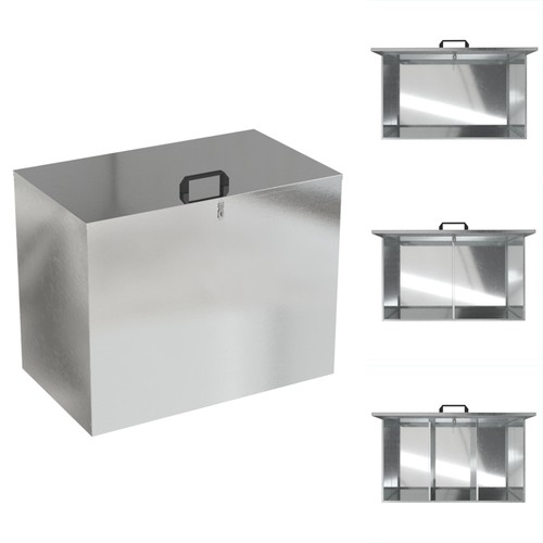 Large feed bins storage 64l - large,