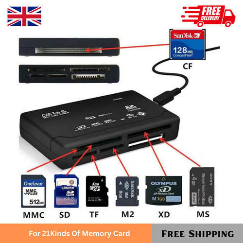 Usb memory card reader xd - memory, cf