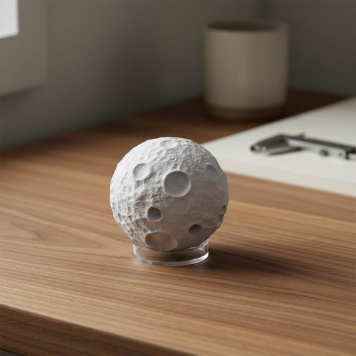 Miniature moon model - miniature,