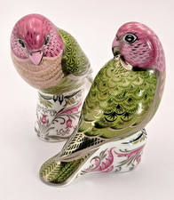 ROYAL CROWN DERBY LOVEBIRDS