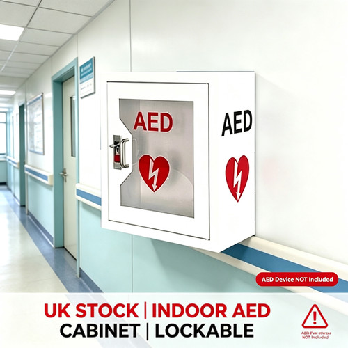 Aed cabinet wall mounted - aed,