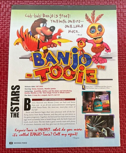 Banjo tooie nintendo print - nintendo,
