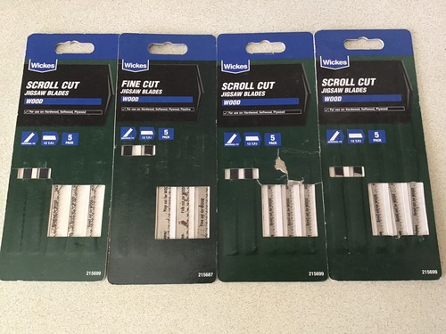 Wickes jigsaw blades - jigsaw, 4