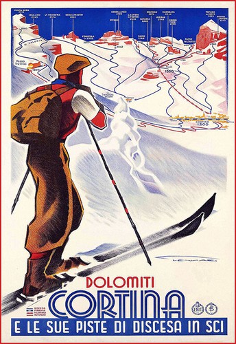 Cortina art ski - , skiing