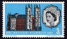 GB 1966 3d Westminster Abbey