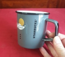 Starbucks 2017 Enamel Mug GREY