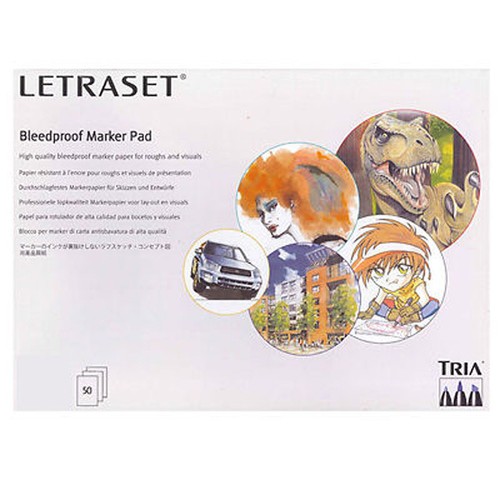Letraset bleedproof marker - a2,