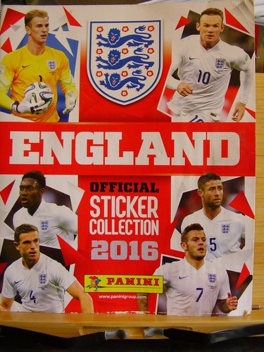 Panini england 2016 football - panini,