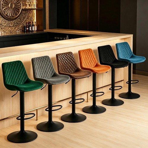 4pcs swivel bar stools - swivel,