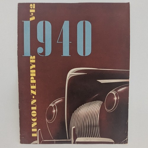 Original 1940 lincoln zephyr - 1940, lincoln-