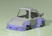 Hot Wheels Tooned Porsche Body