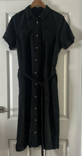 BNWT BLACK LINEN BLEND 3/4