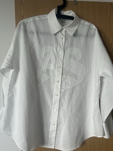 Allsaints white button - white, button-up