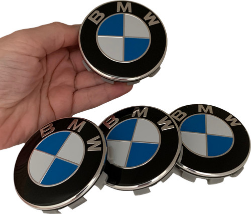 4pcs classic white blue 68mm - 4pcs,