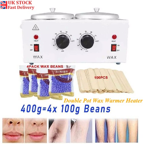 Professional double pot wax - professional,