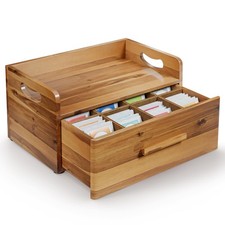 Tinamo Acacia Wooden Tea Box